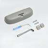 Grey Sun Glasses Holder ABS Auto Eyeglasses Accessories  for Volvo XC40 XC60 XC90 V40 S60