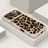 Shockproof Phone Case For iPhone 17 Pro Max Case iPhone 16 15 14 13 Pro Max 11 17e 16e Leopard Print Soft Silicone Bumper Cover