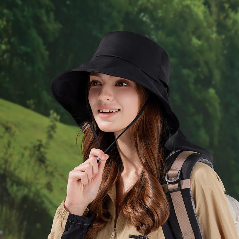Summer Foldable Sun Hat With Wide Brim Sun Protection For Outdoor Activities
