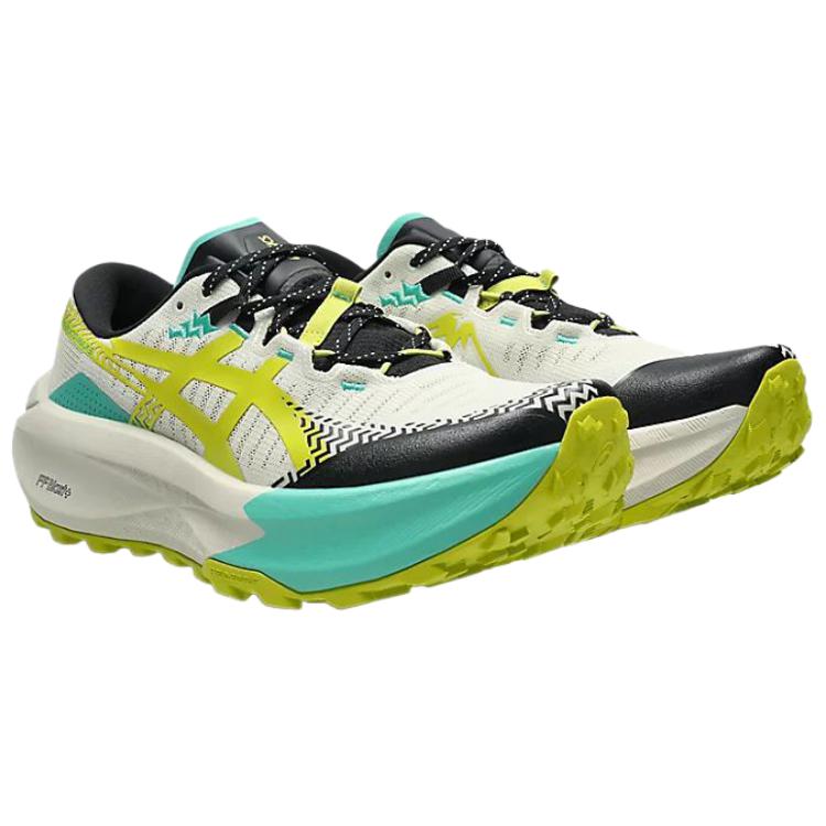Asics Trabuco Max 5 Pohodlné padnutí Běžecké boty do terénu Pánská teniska Béžová 1011C164-020