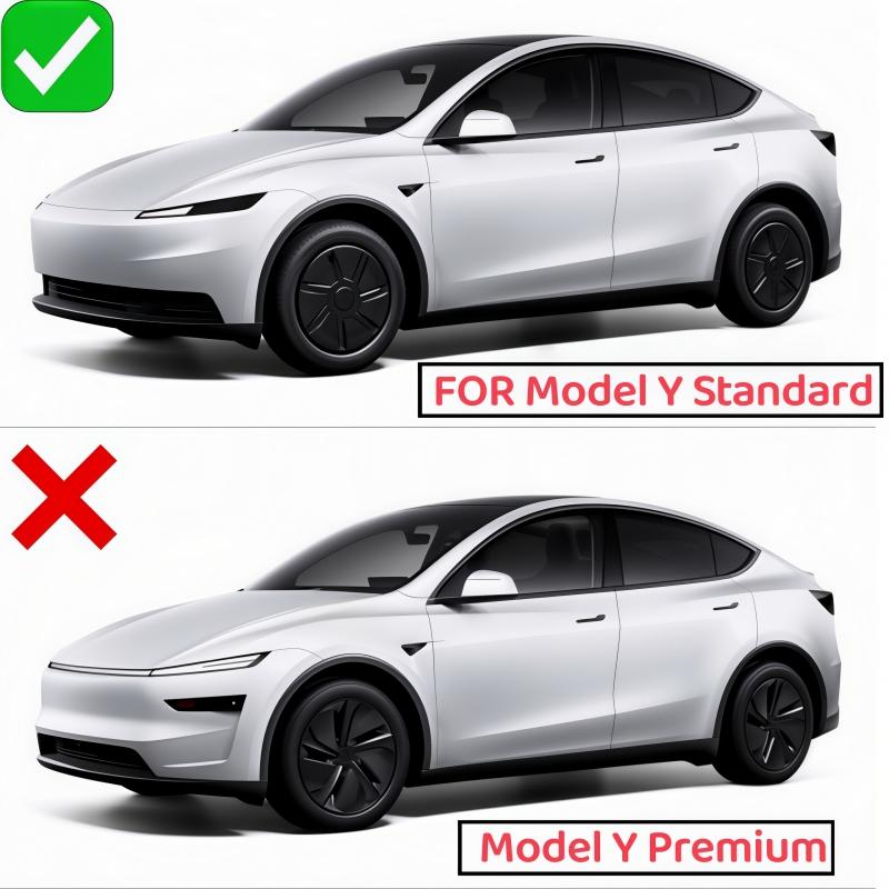 For Tesla Model Y Juniper Standard 18-INCH Wheel Covers Aperture Wheels Induction Style Hubcaps Full Rim Car Accessories 2026