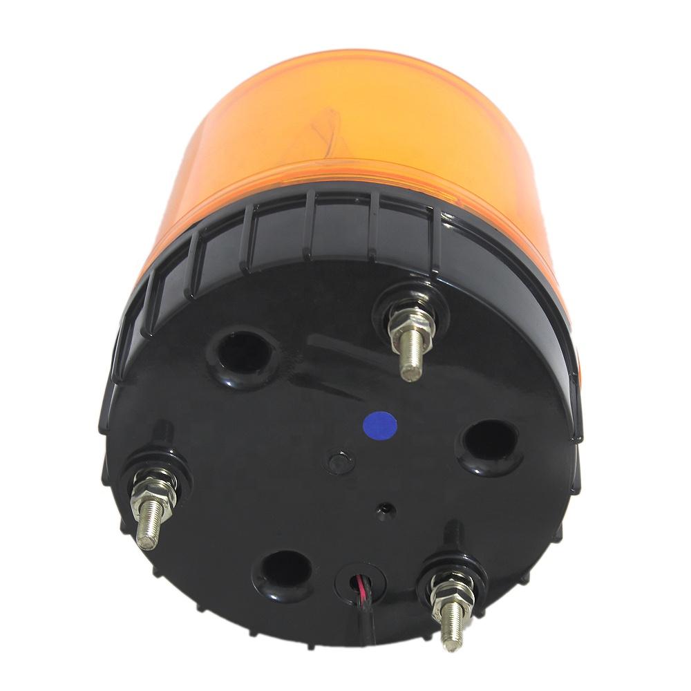 Rotating Halogen Safety Light 12V LED Rotary Round Beacon Warning Light for Trucks Engineering Vehicles