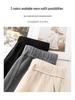 2025 Autumn/Winter Women's Woolen Curved Blade Wide-Leg Pants, Plus Velvet, Thick, Comfortable, Skin-Friendly, Casual Banana Pants