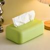 1PCS Silicone Tissue Box Living Room Bedroom Pumping Box Simple Household Creative High-value Dining Table Tissue Storage Box