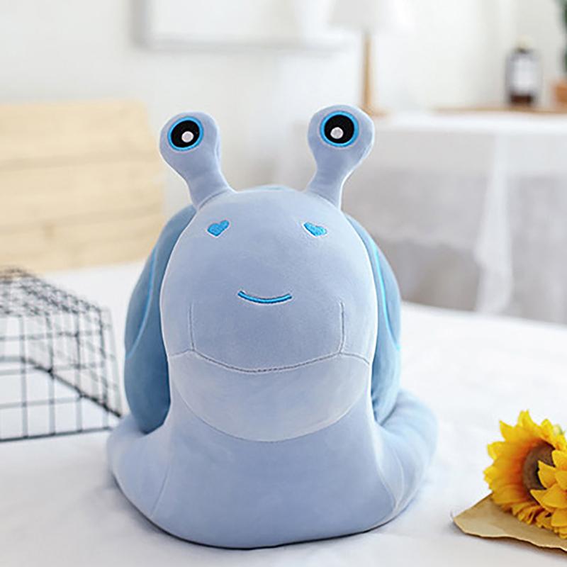 23 см Мультяшні Плюшеві Іграшки Равлики Мила Подушка Тваринка М'які Набивні Ляльки Равлики Каваї Подушка для Дивана Милий Подарунок на День народження для Дівчаток