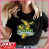 Savannah Bananas Basic Banana Logo Black T Shirt Full Size S-5XL Unisex T-Shirt
