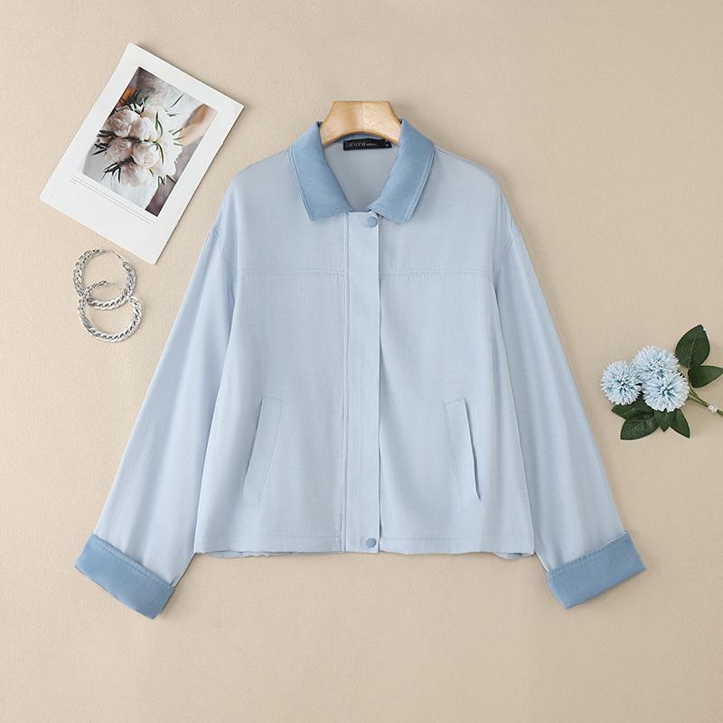 ZANZEA Women Turn Down Collar Casual Long Sleeve Blouse