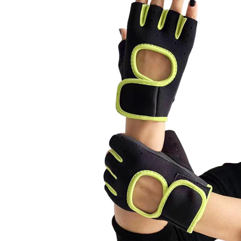 Unisex Non-Slip Breathable Half-Finger Gloves for Cycling, Weightlifting, Shock Absorption & Palm Protection