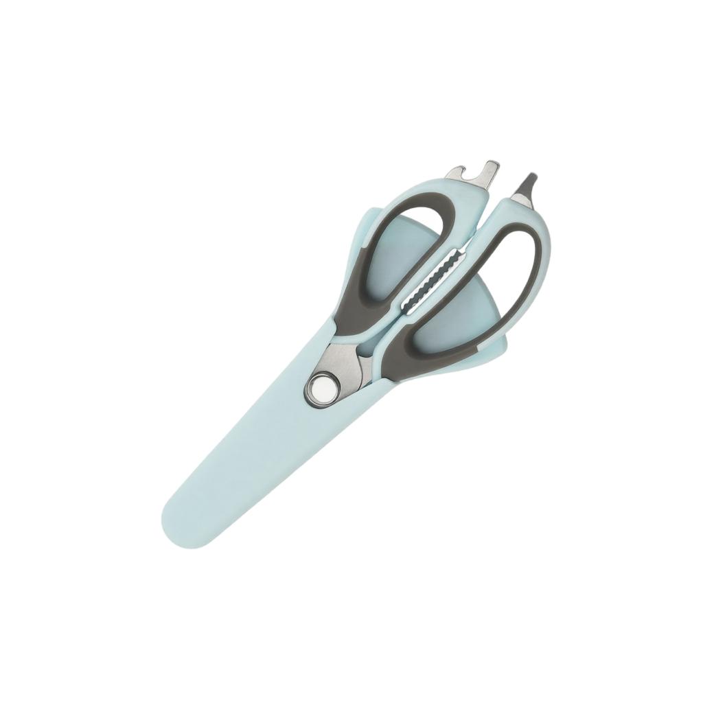 Multifunctional Stainless Steel Kitchen Food Scissors with Magnetic Protective Sheath Chicken Bone Cutter Heavy Duty Kitchen Shears for Home Use