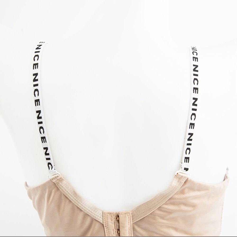 With Slide Hook Girls Sports Bra Accessories Brassiere Straps Letter Shoulder Strap Women Bra Belt