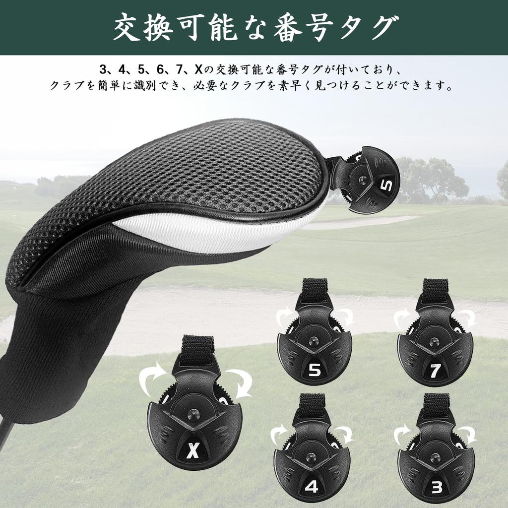 and golf headcovers for 440cc and 460cc fairway and Includes a long neck and conversion set Lightweight, dustproof, abrasion-resistant drivers, woods,