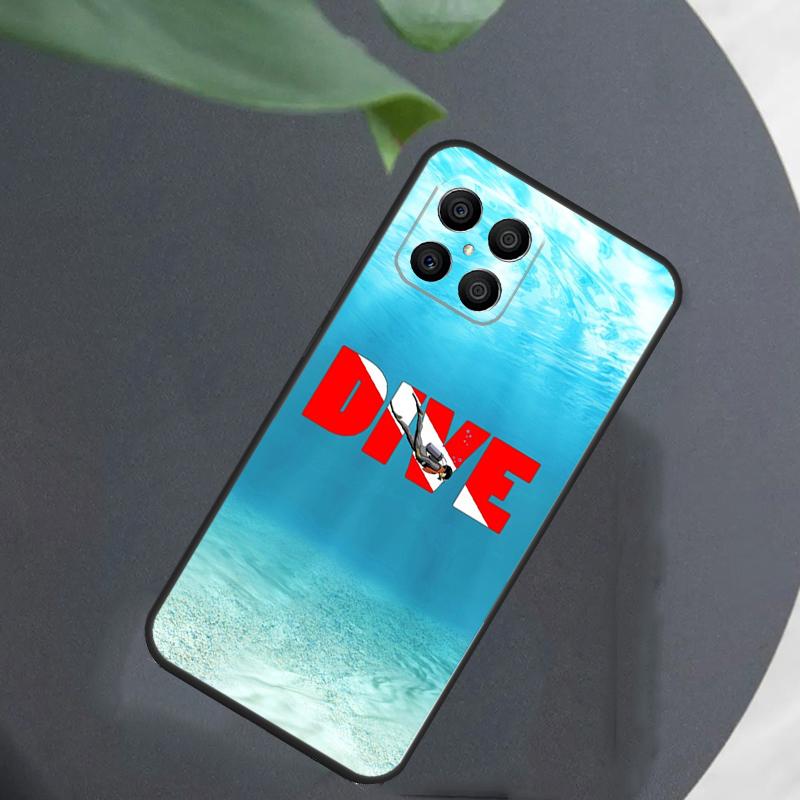 

Diver Down Scuba For Honor Magic 7 Lite 6 5 8 Pro Case For Honor 200 400 70 90 X8c X8b X9a X9b X9c X9d Win RT Honor Magic7 Pro