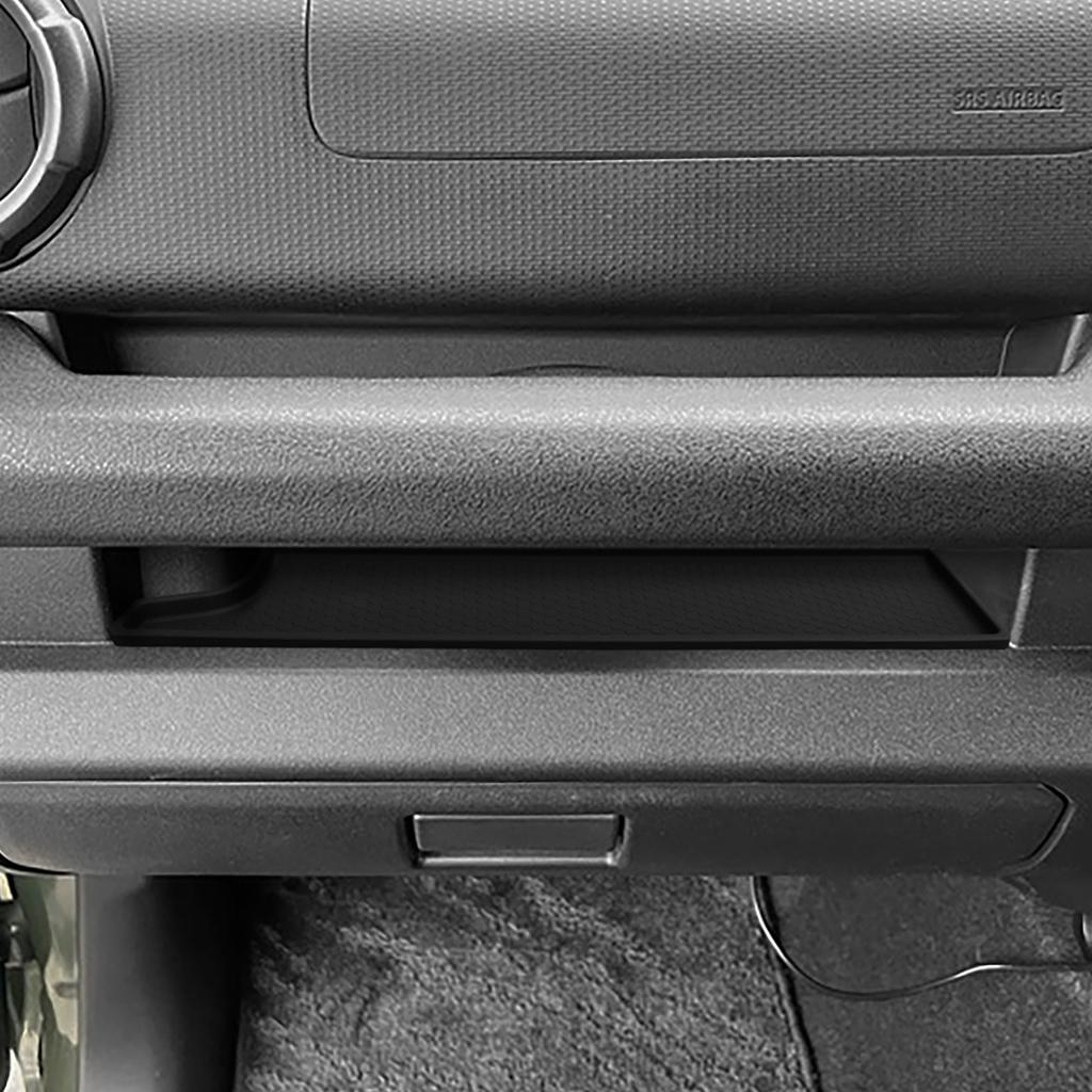 Right Drive for Suzuki Jimny 2025 2025 Silicone Co-pilot Storage Mat Anti-slip Protective Pad Car Interior Accessories Black