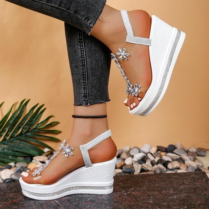 Fashion Internet Celebrity Sandals Platform Sole Heightened Fashion Non-slip Trifle Sole Women's Shoes
