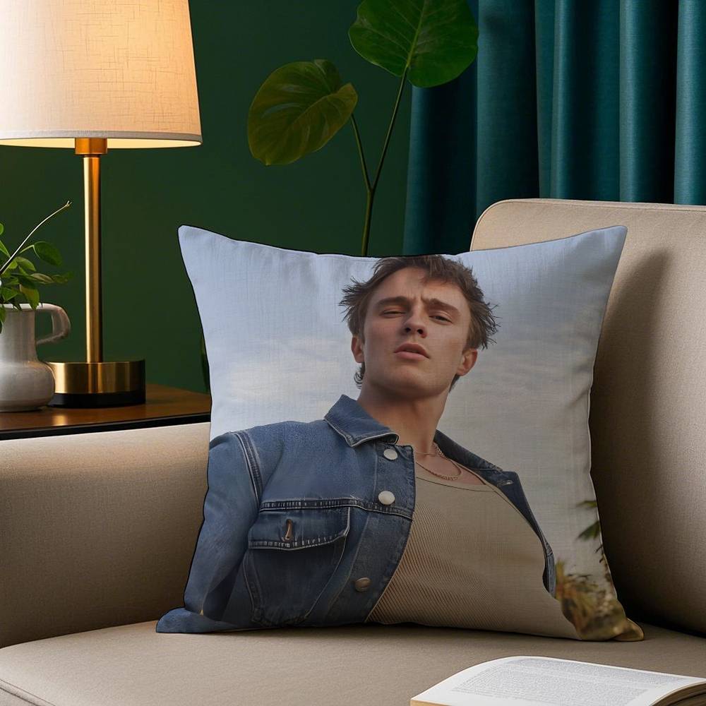 D-Drews Starkey Kissenbezug Kuschelig Plüsch Kissenbezug Beidseitig bedruckt – Wohngeschenk für Schlafzimmerdeko