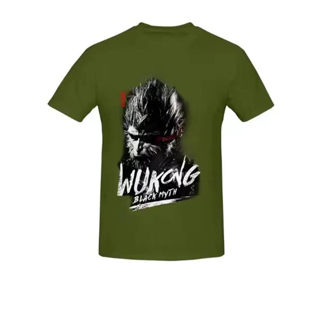 Black Myth Wukong 3D Tištěné Tričko Street Wear Pánské a Dámské Módní Velké Volné Tričko Dětské Horní Díl Pánské Oblečení