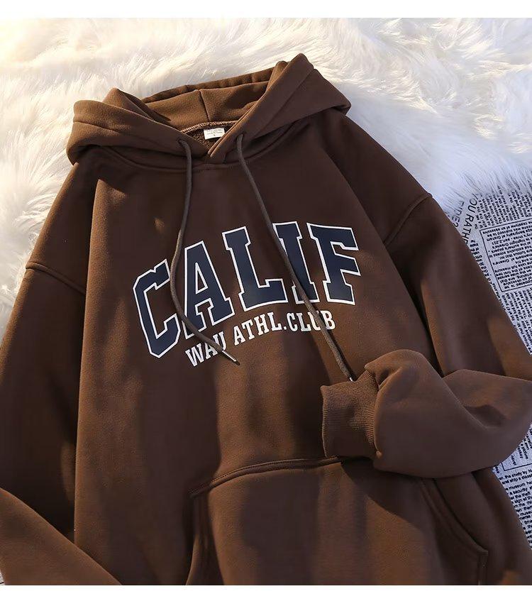 Men's Oversize Velvet Sweatshirt, Autumn/Winter 2022 Korean Style Trend