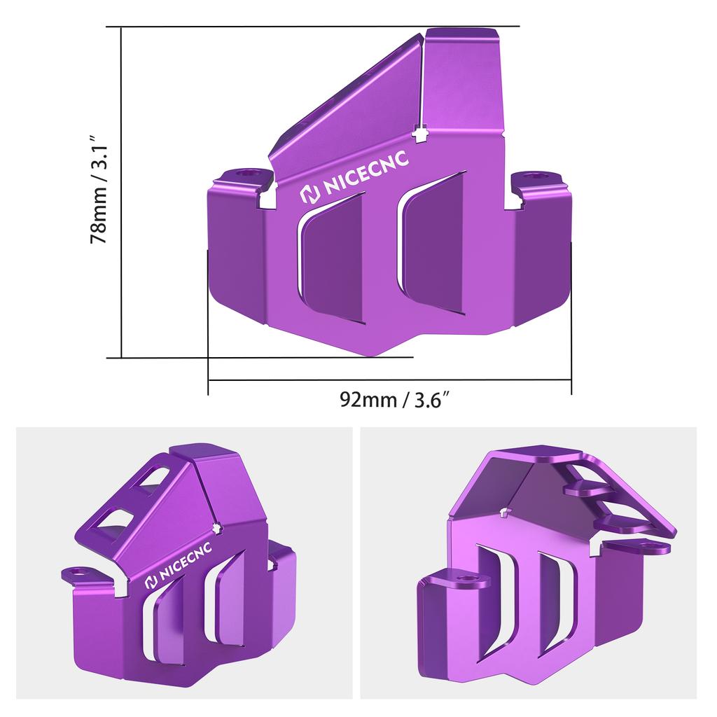NICECNC For Surron Light Bee X Rear Brake Disc Guard & Rear Brake Caliper Guard For Sur-Ron Light Bee S L1E For Segway X160 X260