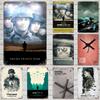 Saving Private Ryan Movie Decor Poster Vintage Tin Sign Metal Sign Decorative Plaque for Pub Bar Man Cave Club Wall Decoration