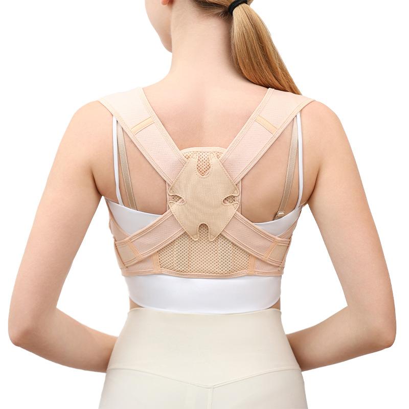 Manufacturers Directly Antihunchback Adult Wearable Posture Trainers Posture Correction Belt Compact Posture Corrector Skin color