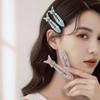 Crystal Colorful Hairpin Rhinestone Small Barrette Side Clip Fish-shaped Hair Clip Travel