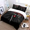 Gothic Black Widow Artwork Bedding Duvet Cover Set Duvet Cover Pillowcases  (1*Duvet Cover 2*Pillowcases, Without Duvet Insert)