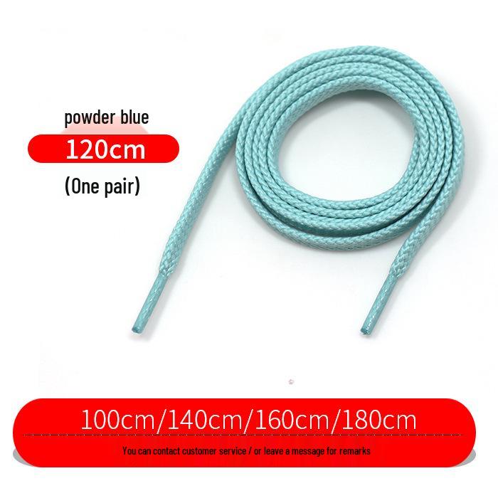 Flat Thickened Sneaker Laces for Casual and Basketball Shoes - In Black, White, and Colorful Designs