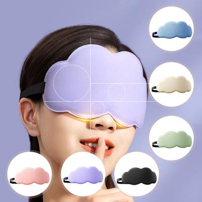 6D-Schlaf-Augenbinde, Wolkenform, atmungsaktiv, Memory-Schaum, Augenschutz, Patch, Reise-Schlaf-Augenschutz für Damen, Herren, Kinder