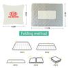 BBEJ9 Multifnctional Car Blanket Quilt Pillow Waist Cushion Pad For Kia Sportage Cerato Optima K2 K3 K4 K5 Rio Picanto Soul Accessorie