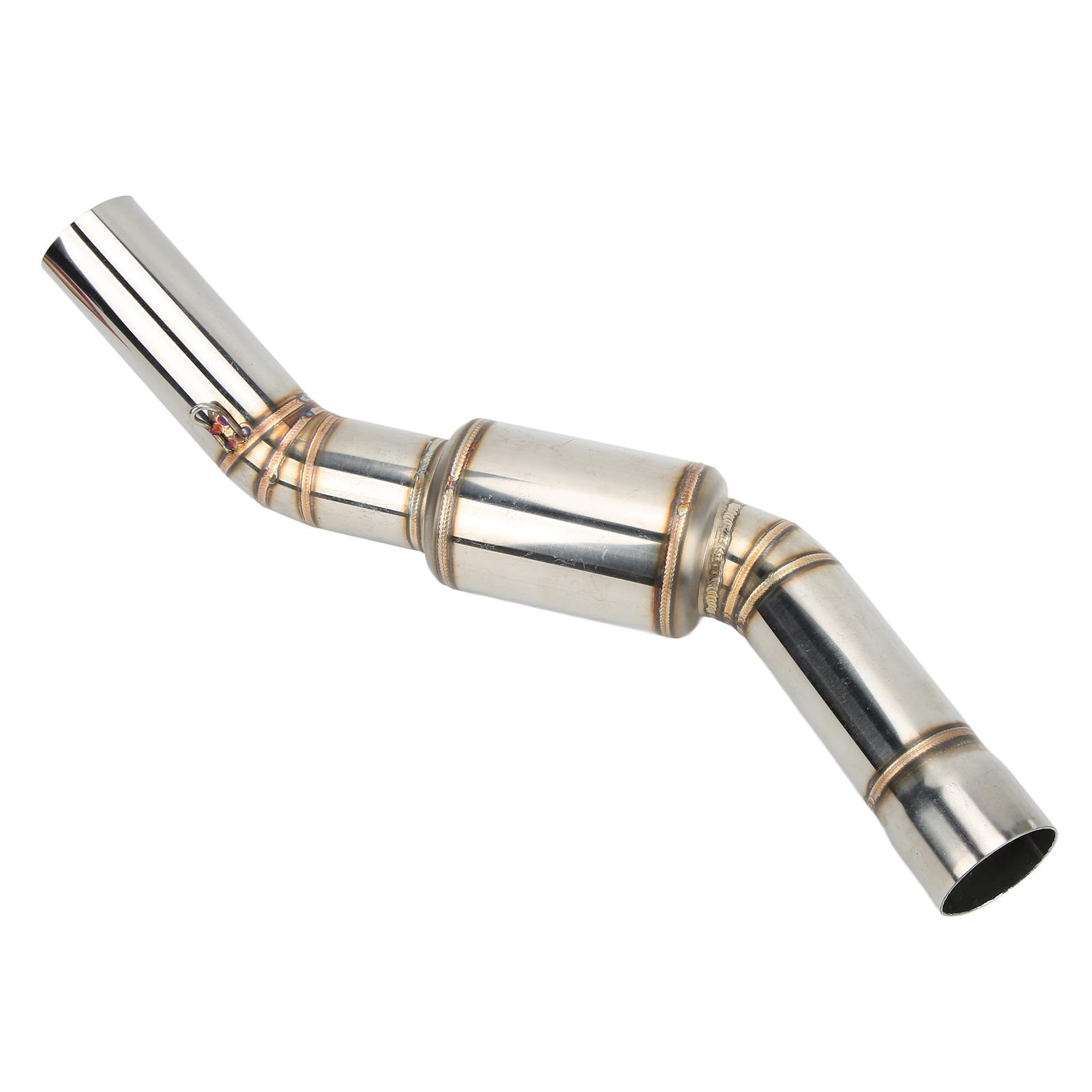 

Motorcycle Exhaust Mid Pipe Motorcycle Refitting Replacement for KAWASAKI ZX6R 2009‑2017