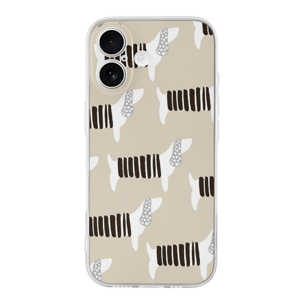 1 Pack For Iphone 17/17Air/17Pro/17ProMax Clear TPU Flexible Phone Case With Drop Shield, Smooth Buttons, Scratch Guard And Slim Frame