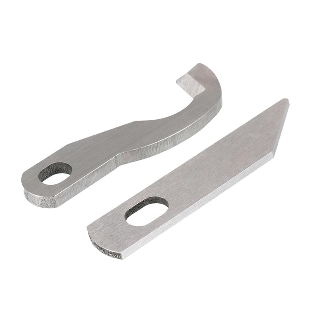 2Pcs Set Serger Knife Overlock Blade Upper and Lower x77683001 XB0563001 for Brother 1034D 1134Dw PL2000 PL1500