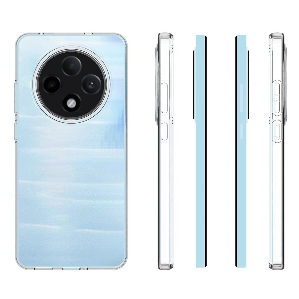 10Pcs/Pack For Oppo Reno12 F 5G Case Soft TPU Transparent Anti-Watermark Cover