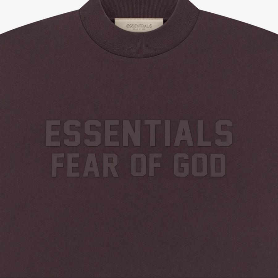 Fear Of God Essentials Kids S S Essentials Tee Kids Tops Plum FOG-SS23-171