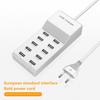 10-In-1 Usb Port Multi-Function Charger 5V Mobile Phone Power Bank Universal Fast Charging Widely Compatible For Us Eu