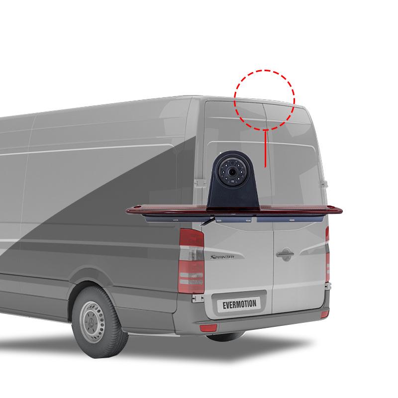 Mercedes Sprinter/Lingte High-Level Brake Light Camera with HD Night Vision for Rearview Reversing