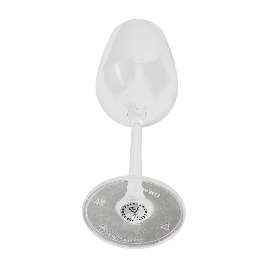 Transparent Plastic Wine Goblet Shatterproof and for Bars and Home Use