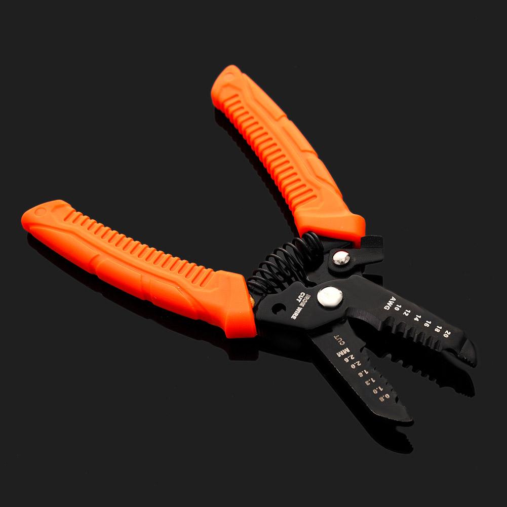Wire Stripping Pliers Multifunctional Electrical Pliers Winding Function Crimping Repair Terminal Wire Tool Pliers Cutting G3A2