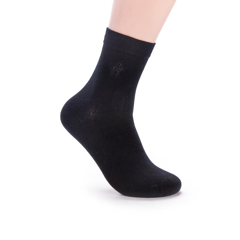 

Носки-поло PIER, новинка осени, универсальные мужские носки-поло, хлопковые классические повседневные носки, деловые носки с вышивкой, Calcetines Hombre Sox One Size чёрный