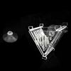 New Acrylic Aquarium Decoration Hanging Fish Tank Mini Crystal Pot Polka Water Planting Cylinder Cup Feeding Accessories