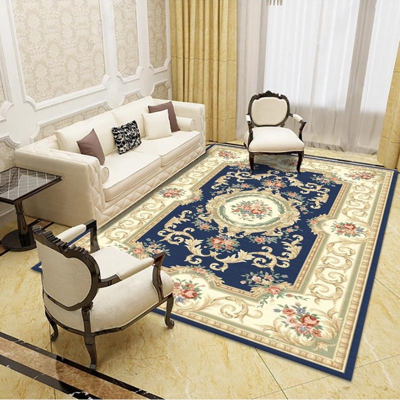 Bohemian Retro Carpet for Living Room Bedroom Mat Non-Slip Area Rug Persian Geometric Carpets Bedside Home Decoration Floor Mat