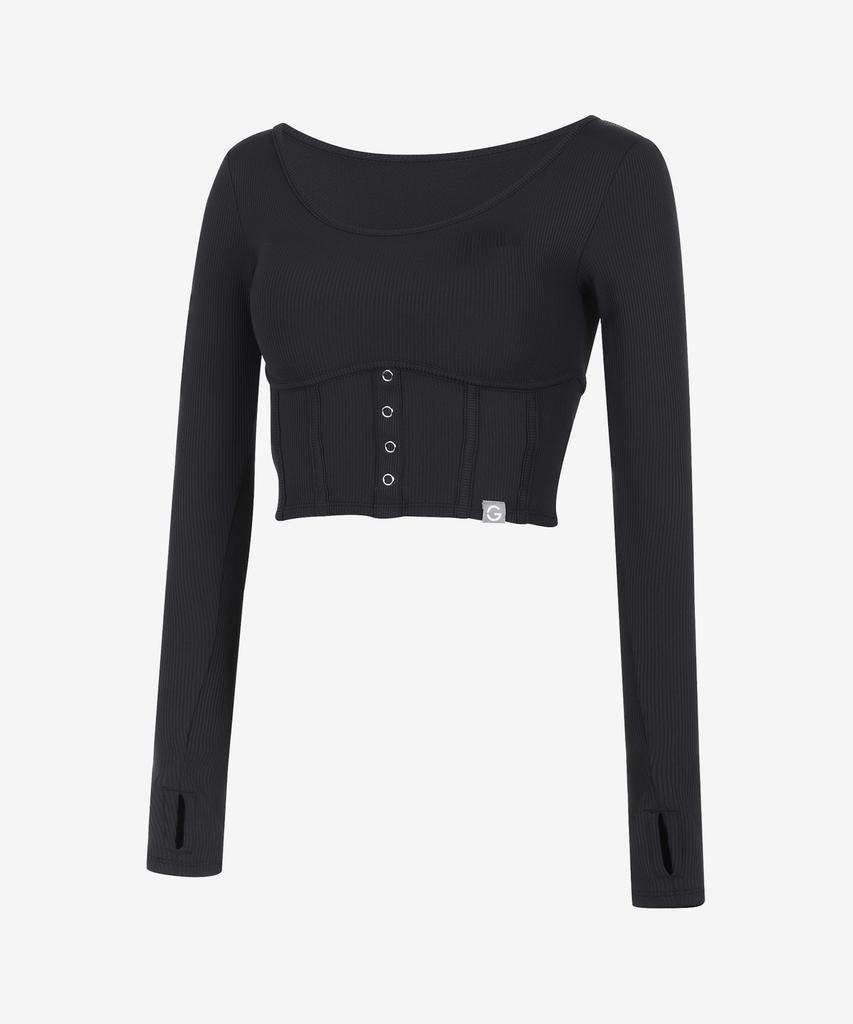Grande Line Elflex Rib Corset Long Sleeve_4 Colors