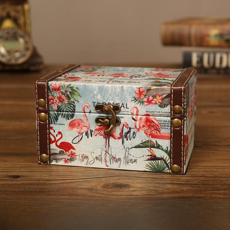 Leather Versatile Desktop Organizer Box For Cosmetics Stationery And Accessories