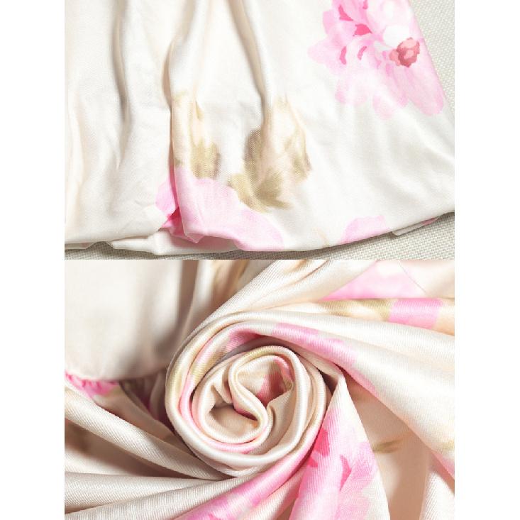 Dámský temperament Elegantní Větruvzdorný Módní Potisk Design s Vysokým Pasem Krátké Špagetové Ramínko Princeznovská Sukně