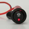 5x 12V 20A Car Boat Round Dot Red LED Fog Light Rocker Switch On/Off