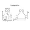 New Adjustable Kitchen Apron Oil Proof Waterproof Workwear Apron Barber Smock Catering Milk Tea Coffee Shop