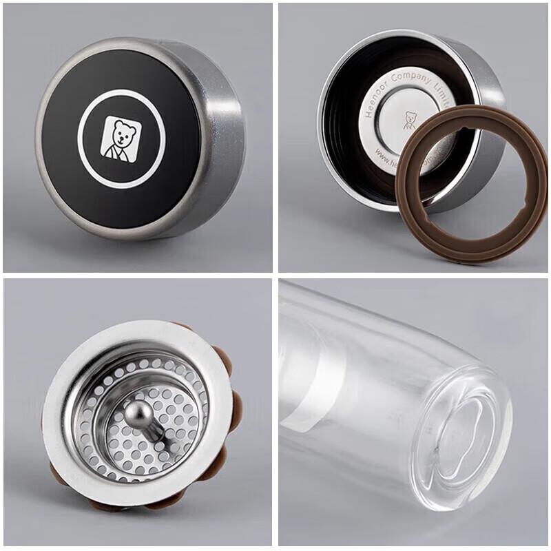 Heenoor Double-layer Glass Cup