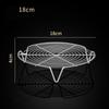 Stainless Steel Steamer Household Pressure Cooker Rice Steaming Rack Cookware Heat Insulation Shelf Home Kitchen Accessories
