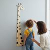 Unique Personalizing Height Chart Wooden Giraffe Growth Ruler for Kids’ Wall Removable Nursery Decoration