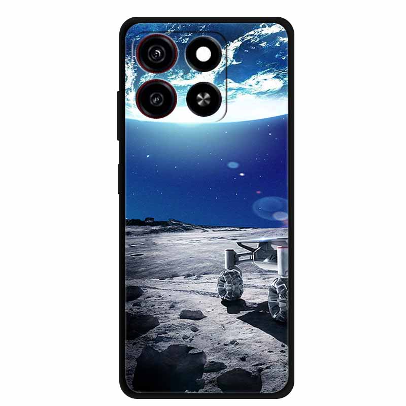 Phone Case For ZTE Blade A55 Back Cover Case A 55 Shockproof Black Silicone Soft Coque For ZTE Blade A35 Case A 35 6.75" Funda
